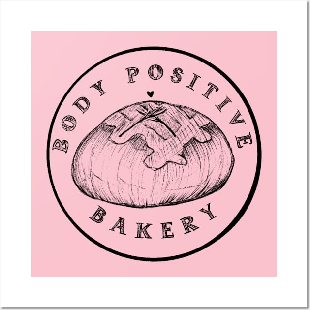 Body Positive Bakery Logo Wall Art by Body Positive Bakery